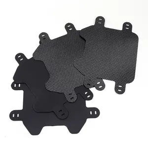 For Surron Talaria Sting Motorcycle Accessories Front License Number Plate Carbon Plate For Stark Varg Ridstar Q20 Registration Plate E-Bike