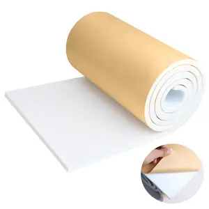Adhesive Rubber Sheet 12 x 59 x 1/2 Inch Adhesive Insulation Neoprene FoamMulti-Function Closed Cell  Soundproof Rubber  Padding