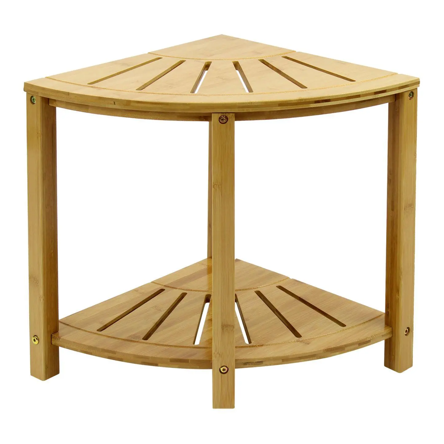 Sorbus Bamboo Corner Shower Bench Sorbus Bamboo Corner Shower Bench