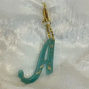 Alphabet letter keychains