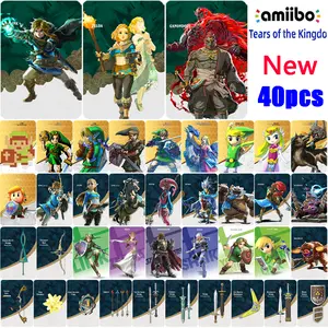 zeldas amxxbo card zelda breath of the wild amibo card Zelda Tears of the Kingdom link Princess Zelda Ganondorf amxxbo ns switch