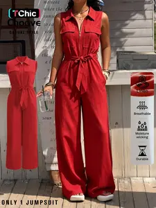 Summer Women's Linen Romper with Pockets, Comfortable, Breathable and Stylish One-Piece, Perfect for Warm Weather, Ideal for Casual Wear