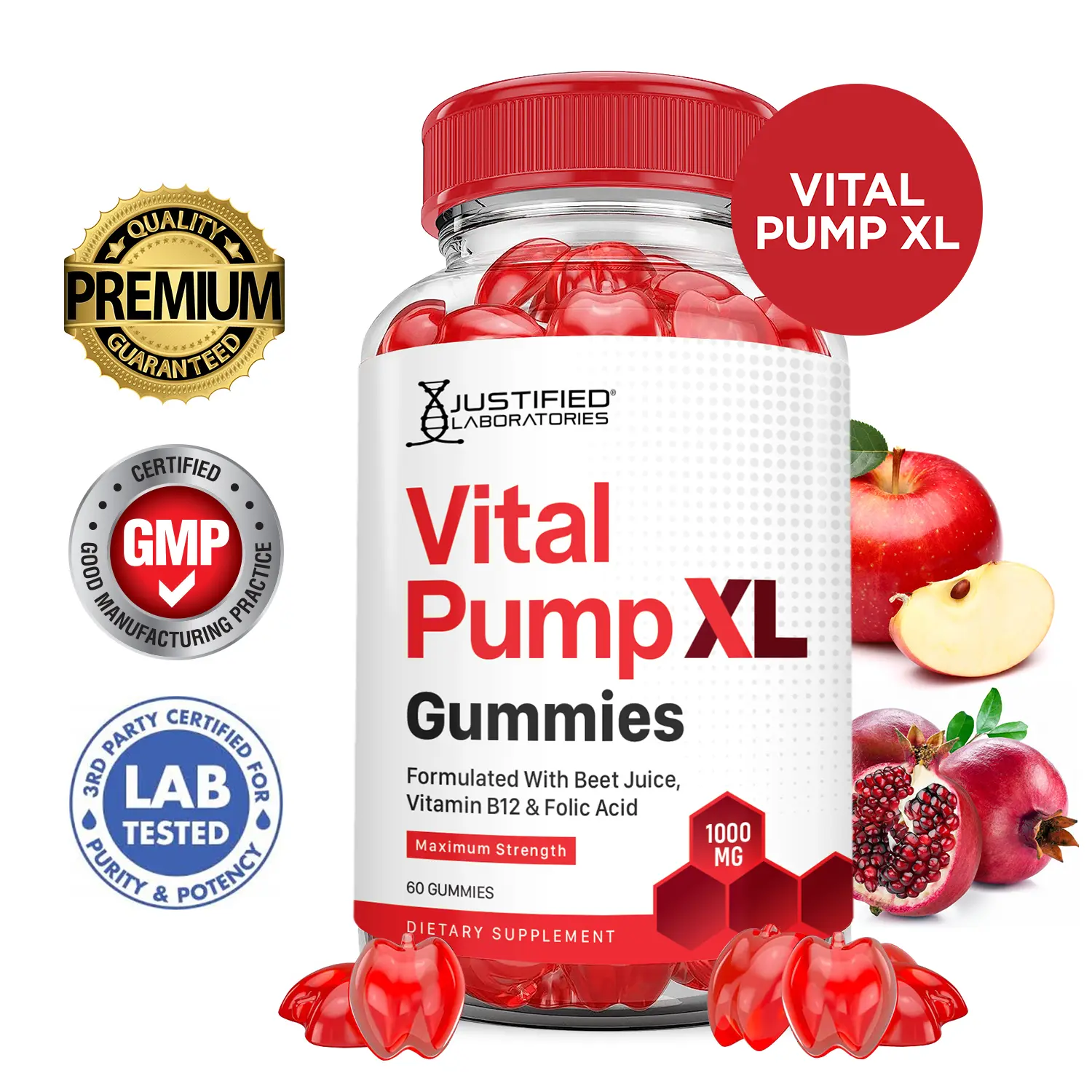 Vital Pump XL Gummies Advanced Formula Healthcare Dietary Supplement