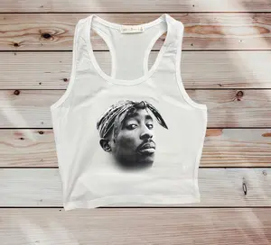 2pac cropped tank top