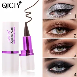 Eyeliner Gel with Silky Texture Waterproof & Sweatproof High Durability Smooth Application Makeup Tool