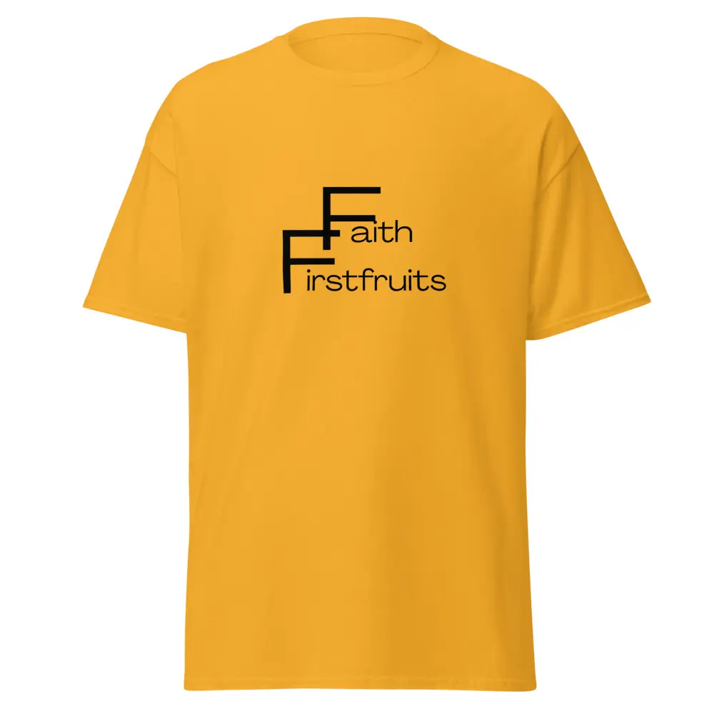 Firstfruits Faith Classic Tee (gold)