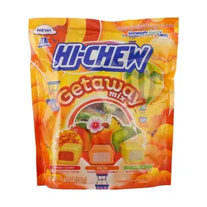 HI-CHEW Japanese Fruit Chews Mixed Pack - Mango, Thai Cocktail & Yuzu Lime Flavors - 330g