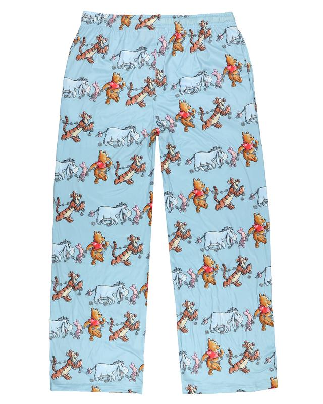 Disney Winnie The Pooh Pajama Pants Adult Tigger Piglet Eeyore Daisy Adult PJ Lounge Bottoms