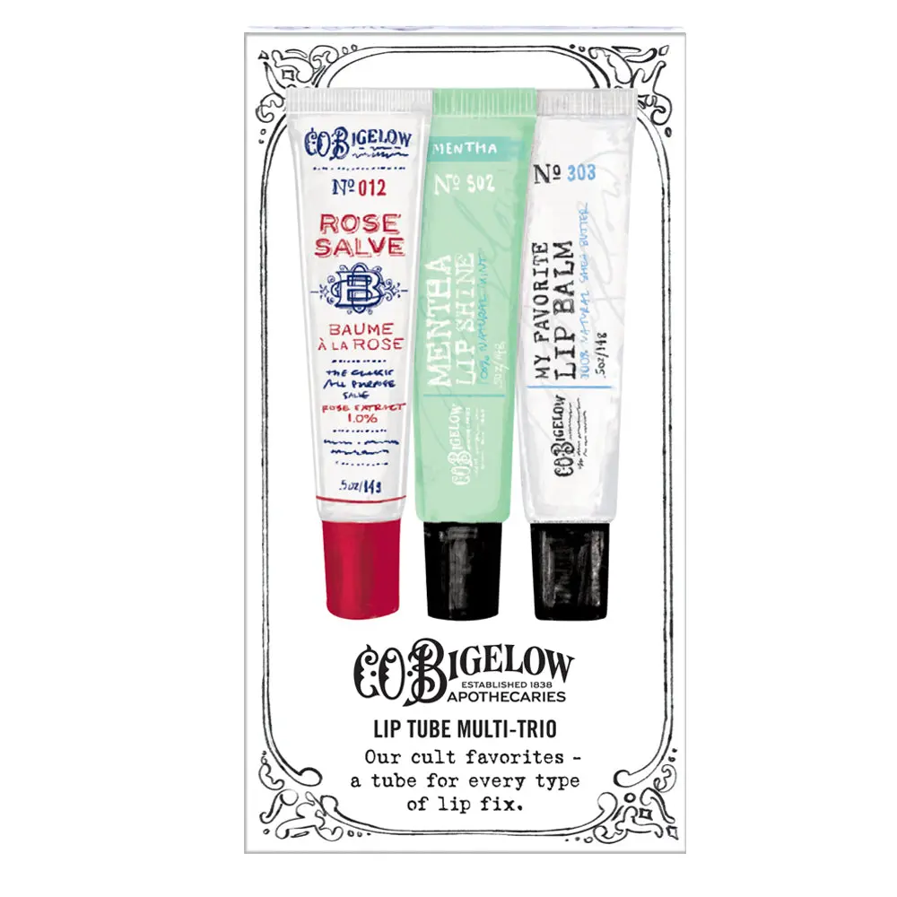 rose salve lip balm c.o. bigelow C.O Bigelow - Baume à lèvres à la rose salve