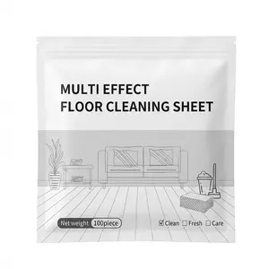 FlyCleanse Multi-Purpose Floor Cleaning Wipes, 100-count pack, quick-dissolving mop cloths, designed for deep cleaning, with a fresh scent and no residue, suitable for hardwood, tile, marble, and laminate floors #summerwins summerwins, Multi-Purpose Floor
