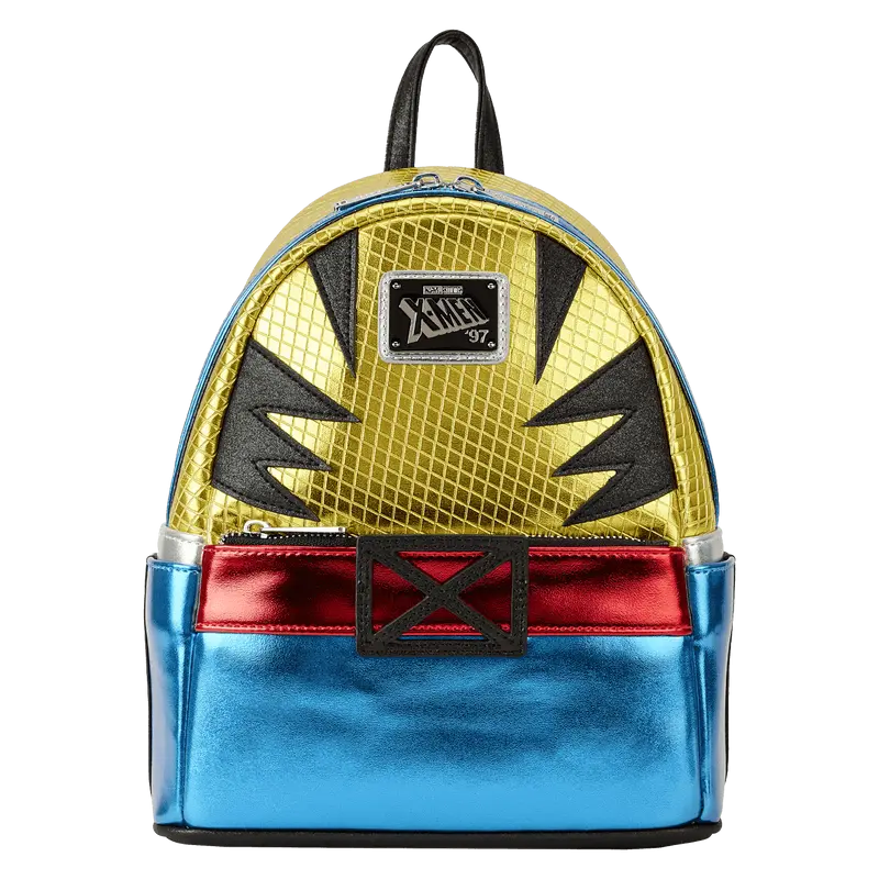 Marvel Metallic X-Men Wolverine Cosplay Mini Backpack