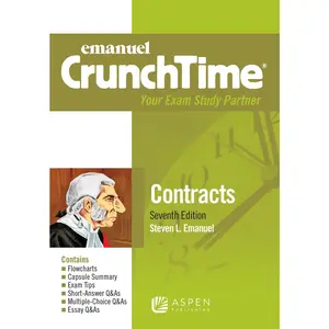 USED-Emanuel CrunchTime for Contracts by Emanuel, Steven L. (Paperback)