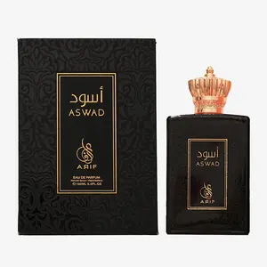 ASWAD Perfumes - Fresh & Long Lasting Eau de Parfum for Men - Apple Bergamot Sandalwood Vanilla - Exotic Oriental Fragrance - 3.4 oz