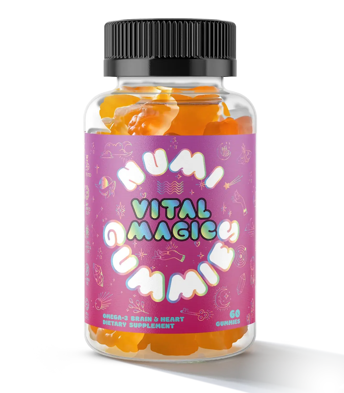 Numi Vital Magic Omega-3 Gummies