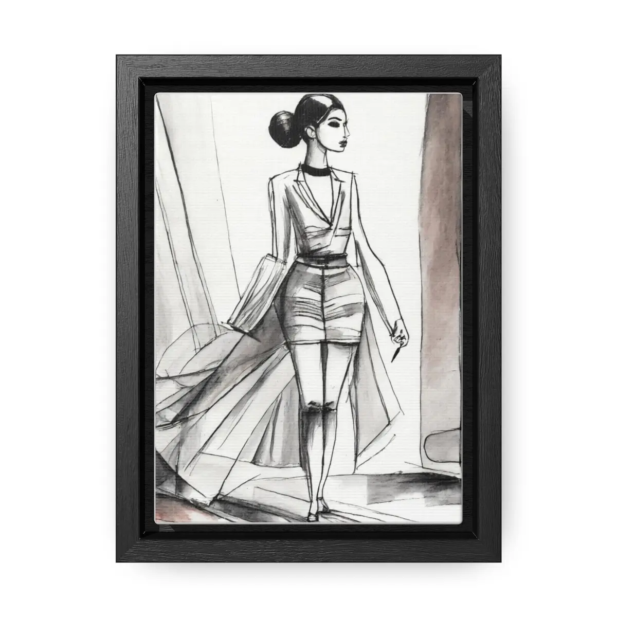 "Eleganza" Gallery Canvas Wraps, Vertical Frame