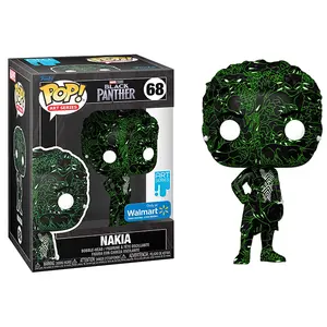 Funko Pop! Nakia Art Series, No Stack 68 - Walmart Exclusive Vinyl Figure in PopShield Protector