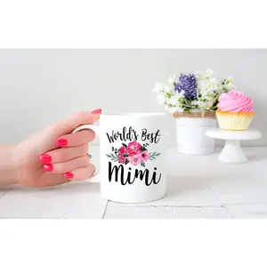 World's Best Mimi Mug | Cute Mimi Mug | Gift For Grandma | Happy Mother's Day | Mother's Day Gift | Gift For Mimi | World's Best Grandma