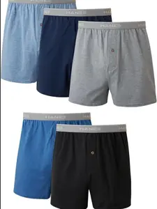 Hanes mens Underwear Boxers Pack, Cool and Breathable Cotton Underwear, Exposed and Comfortflex Waistbands, Multi-pack