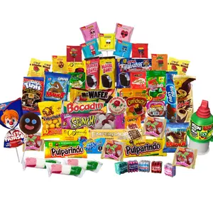 50pcs Authentic Mexican Candy, Sweet and Spicy, Lollipops, Push up Candy, Traditional Import Snack Chocolate Candies
