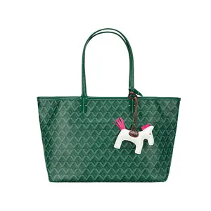 Luxury Handbag A+++++ Green Tote Bag, Shoulder Bag with Pouch - Large Capacity Shoulder Bag, suitable for travel and work - Designer Style Shopping Tote Bag - Fashionable and Versatile Everyday Bag
