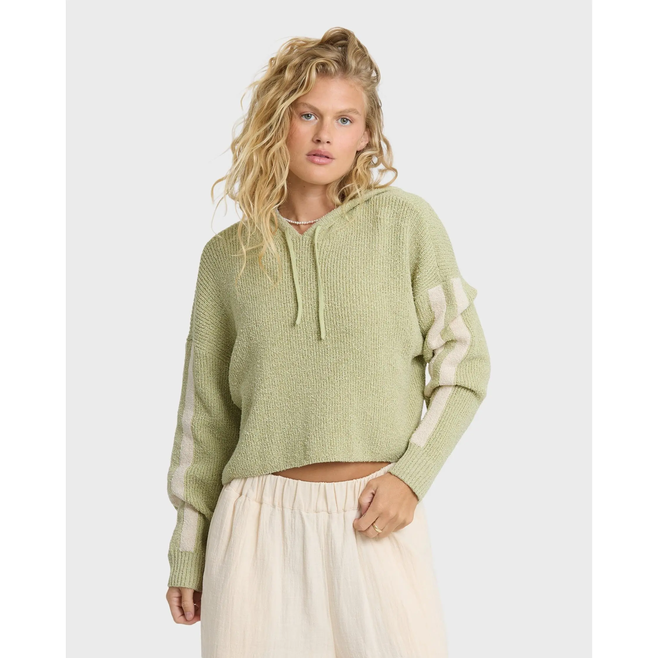 BILLABONG Women's Dawn Pullover Hoodie, 100% Cottoon Knit Long Sleeve Warm Casual Everyday Wear