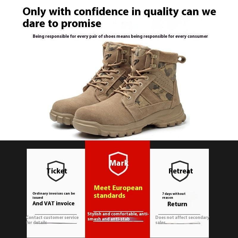 Steel Toe Combat Boots for Ultimate Protection and Durability