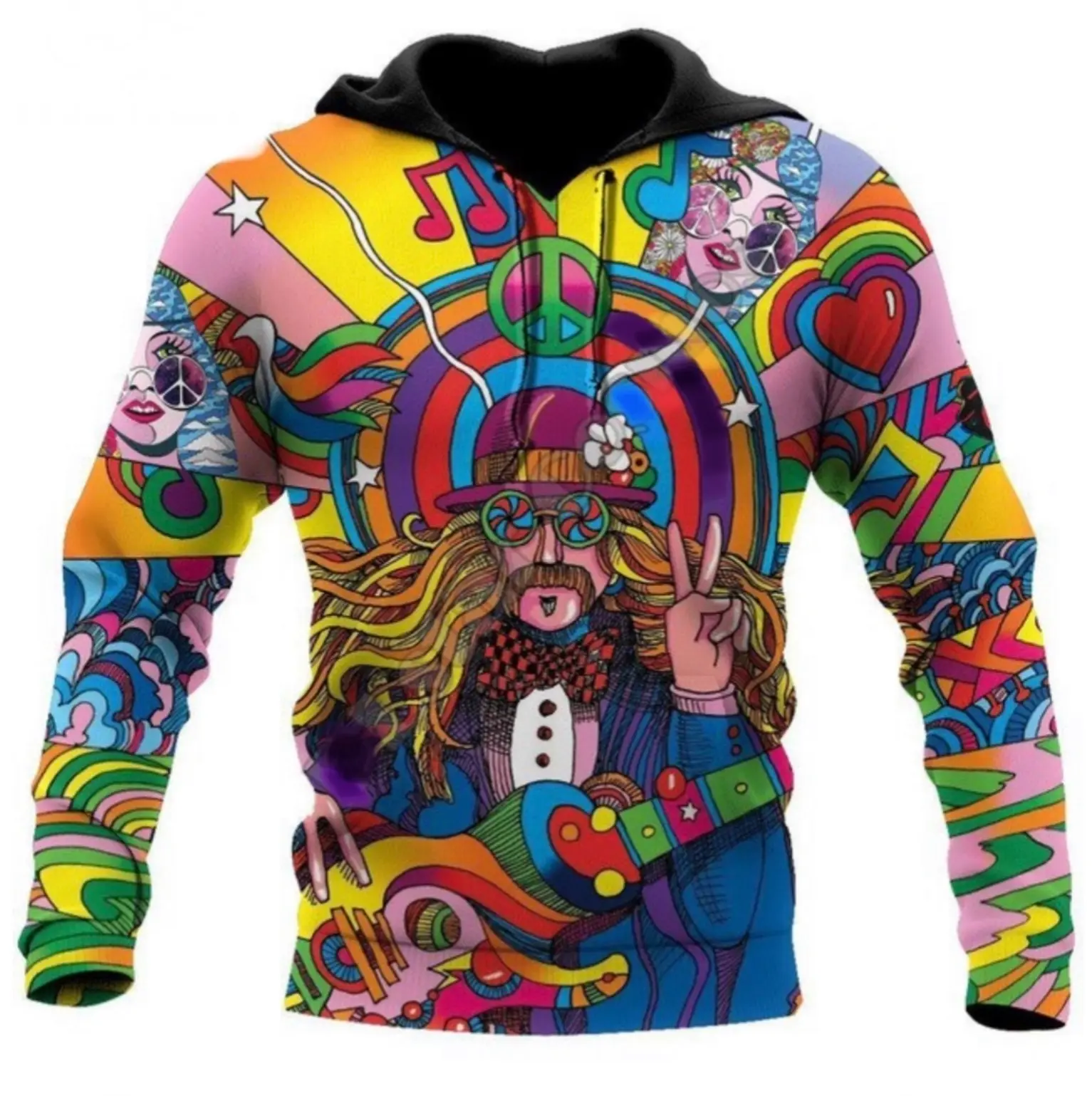 PSYCHEDELIC HIPPY HOODIE