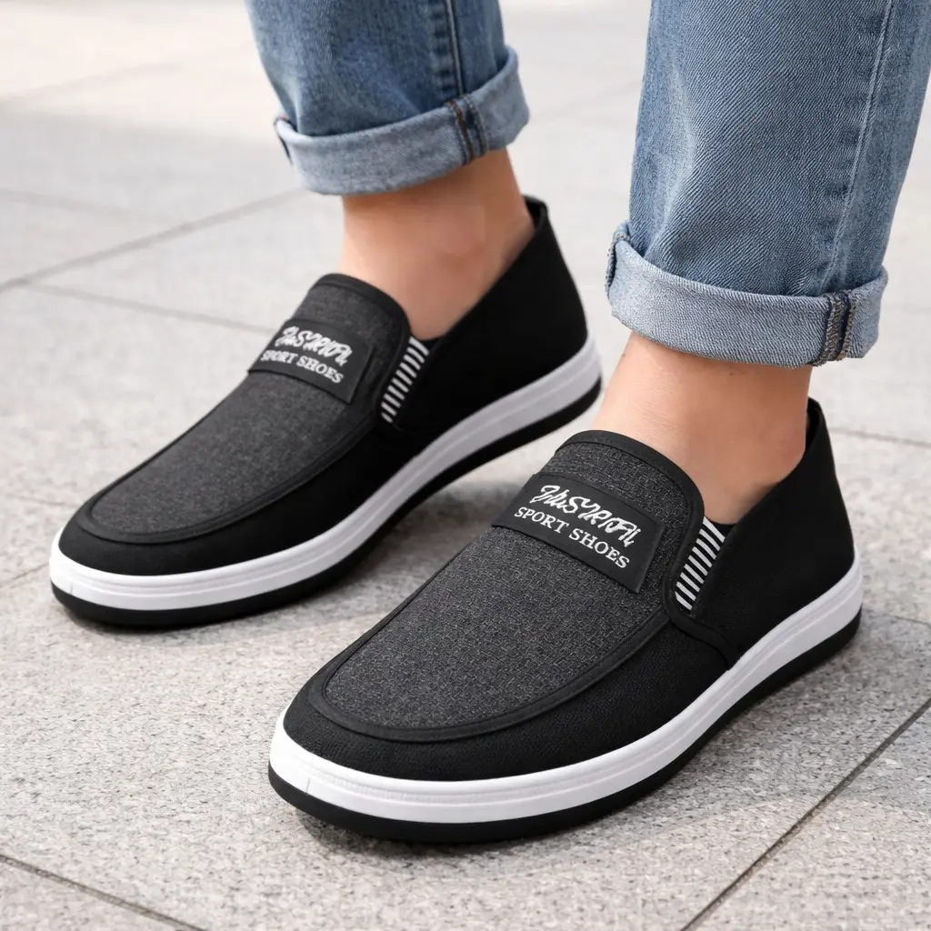 Men’s Casual Slip-On Sport Shoes – Lightweight Breathable Fashion Loafers