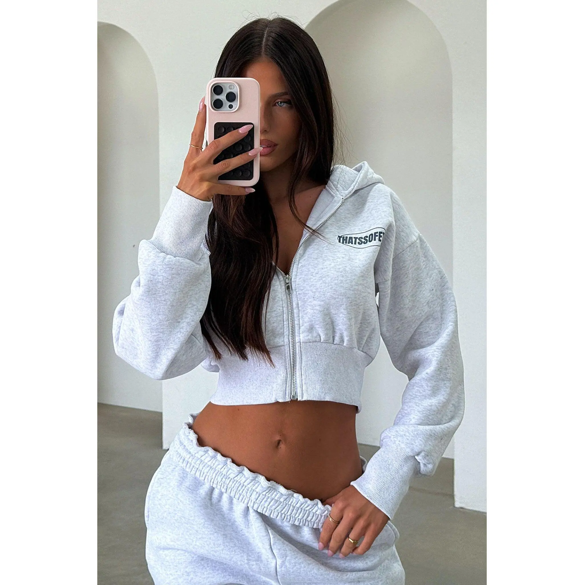 Series 10 Cropped Jacket - Grey Series 10 Cropped Jacket - Grey
