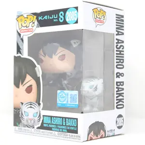 Funko Pop! Kaiju No. 8: Mina Ashiro & Bakko #2085 Entertainment Earth Exclusive Collectible Figurines Action Figurine