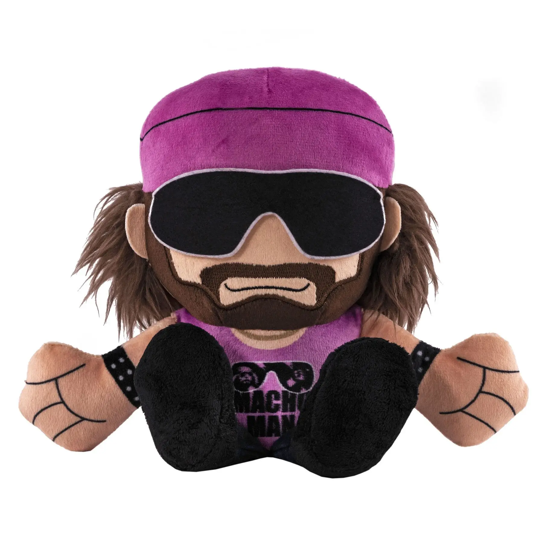Bleacher Creatures WWE Macho Man Randy Savage 8" Kuricha Sitting Plush