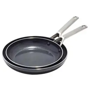 Oxo 6066520 Agility Ceramic Fry Pan Set, Black