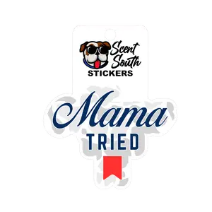 Mama tried ice camo - Sticker