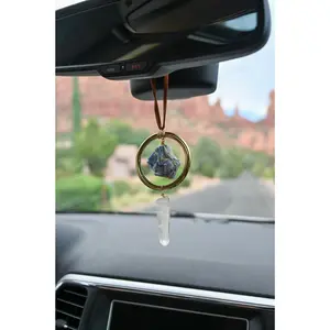 Manifestation Kyanite Car Charm