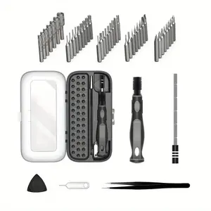 48-in-1 Precision Screwdriver Set - Phillips Bits, Durable Metal Build, Portable with Organizer Case - Ideal for Home Improvement, Car Repair, Electronics & Furniture Assembly - Essential for DIY Enthusiasts & Hand Tool Users Screwdriver Tool Set