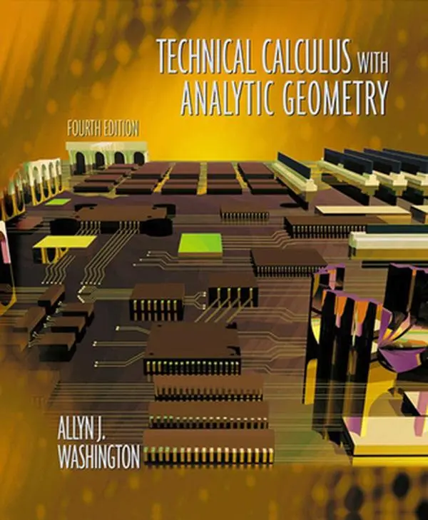 USED Book - Technical Calculus with Analytic Geometry by Washington, Allyn (Paperback) - english