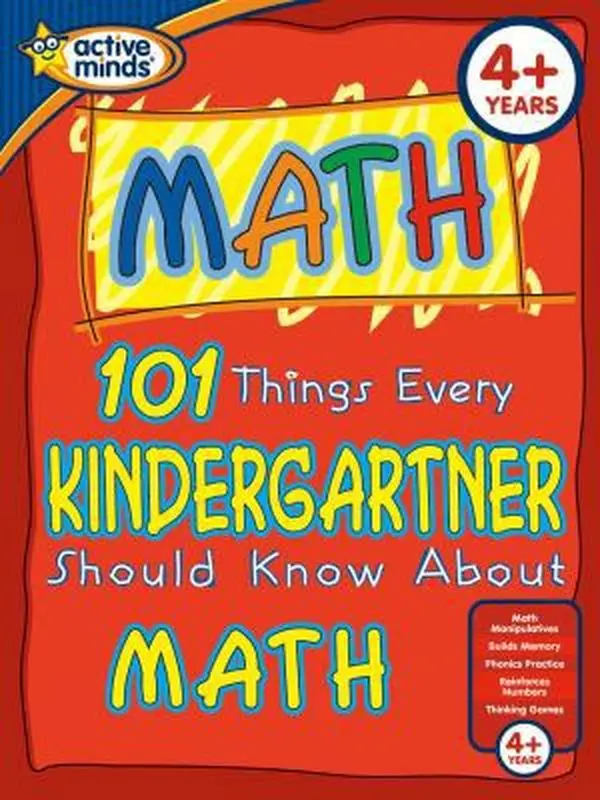 USED Book - Math 101 Things Every Kindergartner Should Know About Math by Editors of Publications International Ltd. (Unknown) - english