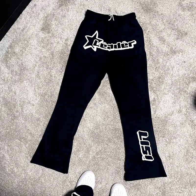 Leader Flared Sweatpants 100% Cotton