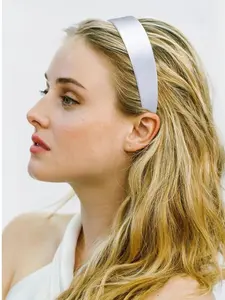 Headbands for Women Girls Satin Wide Headband Head Bands for Womens Hair Solid Simple Fashion Hair Bands Cosplay Halloween Hair Accessories Gifts for Mothers Sisters