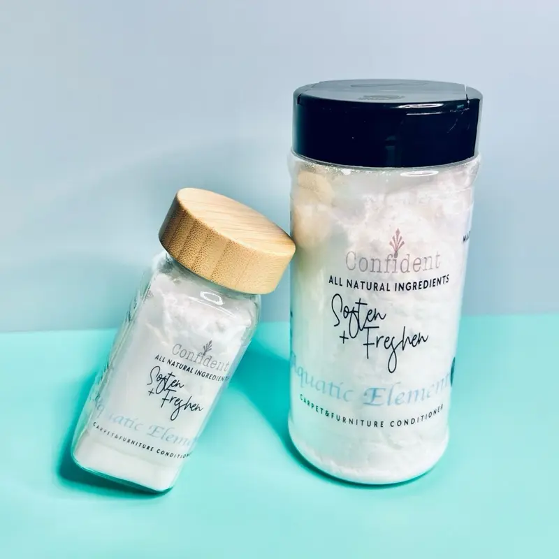 Aquatic Element Scented Powdered Carpet and Upholstery Deodorizer - Deep Odor Absorption, Long-Lasting Fragrance, Pet Friendly, Easy Application couch deodorizers fabric deoderizer Hotel Collection