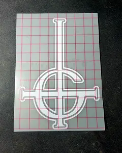 Ghost Band Grucifix Papa Emeritus Ghouls Hard Rock Gothic Metal Vinyl Car Decal Sticker Handmade in USA Premium Outdoor Vinyl Water & UV Resistant Easy Application Decal