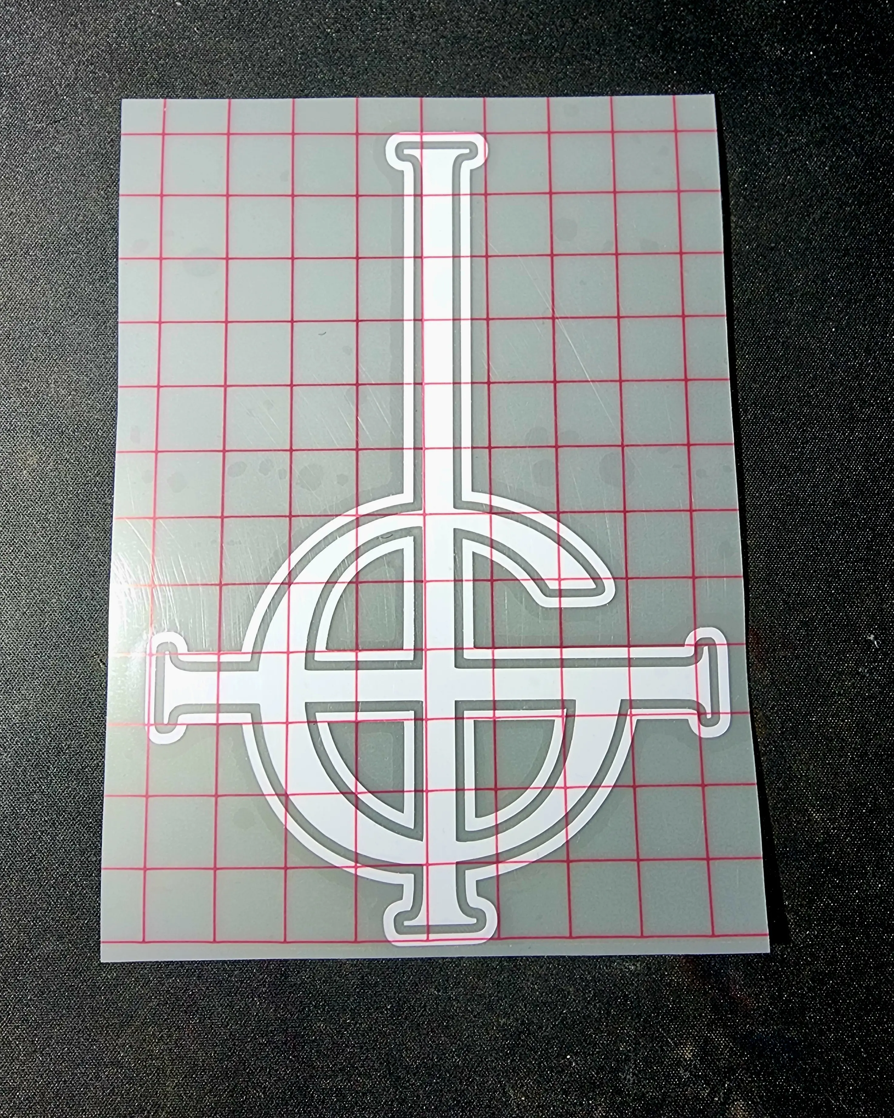 Ghost Band Grucifix Papa Emeritus Ghouls Hard Rock Gothic Metal Vinyl Car Decal Sticker Handmade in USA Premium Outdoor Vinyl Water & UV Resistant Easy Application Decal