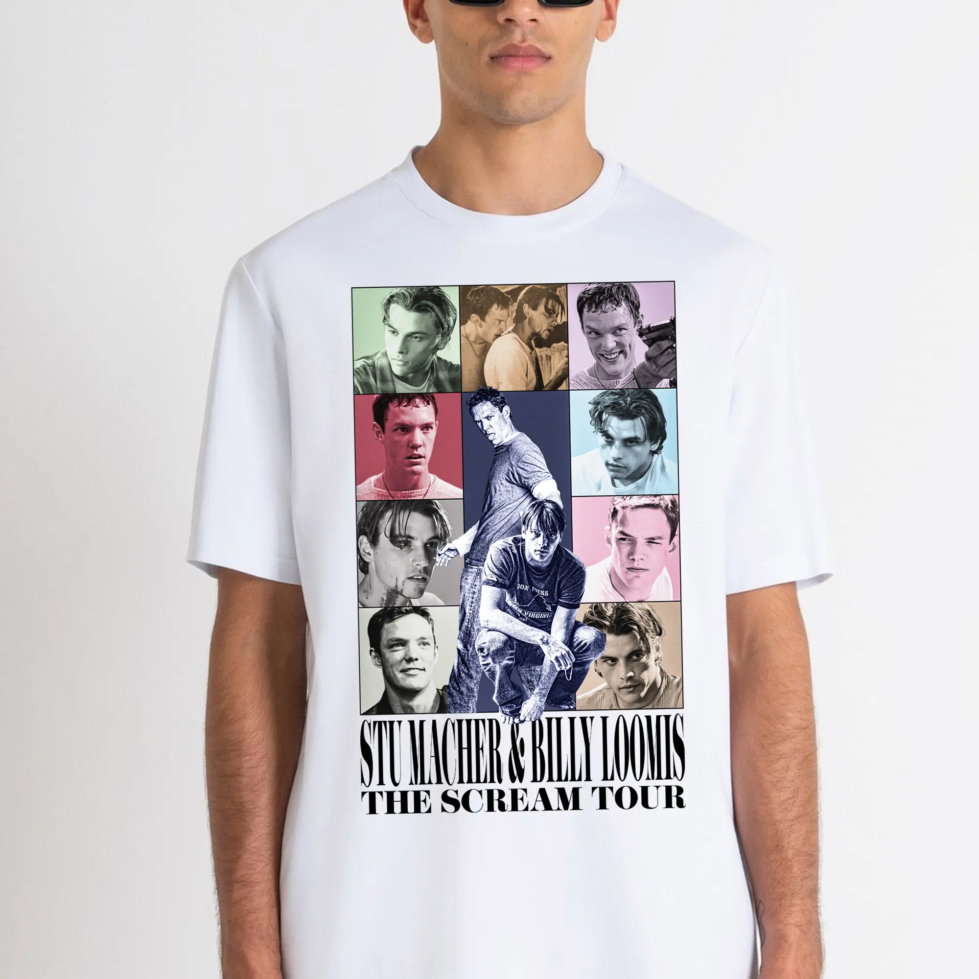Scream Billy & Stu TShirt , Billy Loomis Shirt , Stu Macher Scream shirt , 90s Scream Ghost Face Shirt ,Unisex 100% Cotton Tee