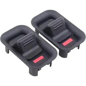 MOTOKU Front Rear Door Lock Lever Knob for Chevy Silverado Suburban Tahoe GMC Sierra Yukon 1999-2006