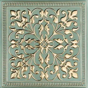 Wall Wear 10-Pack Peel and Stick Metal Tiles Rustic Farmhouse