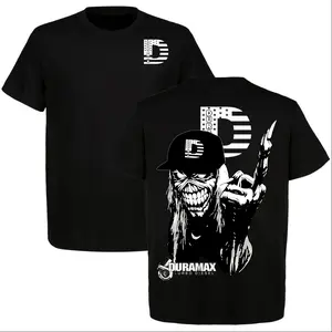 LIMITED EDITION Duramax Turbo Diesel Outlaw Skull 2 Sided T-shirt, Diesel Power Shirt, Perfect For Diesel Truck Enthusiast