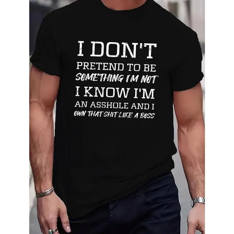 Edgy "Own That Shit Like A Boss" Graphic T-Shirt