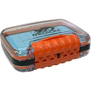Waterproof Double Sided Fly Fishing Fly Box - Small with Silicon Insert