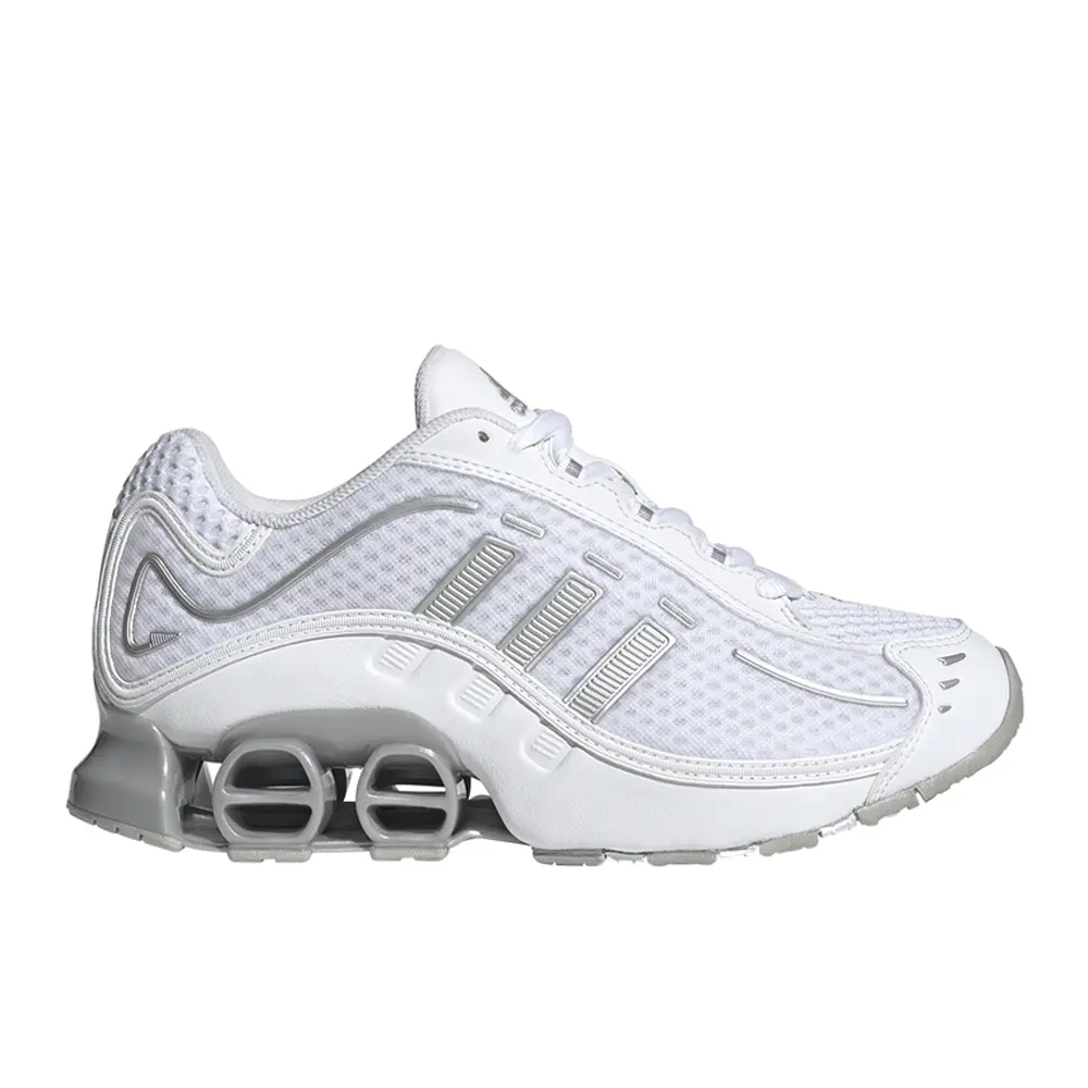 adidas Womens Megaride O1 Lace Up Sneakers Shoes Casual - White