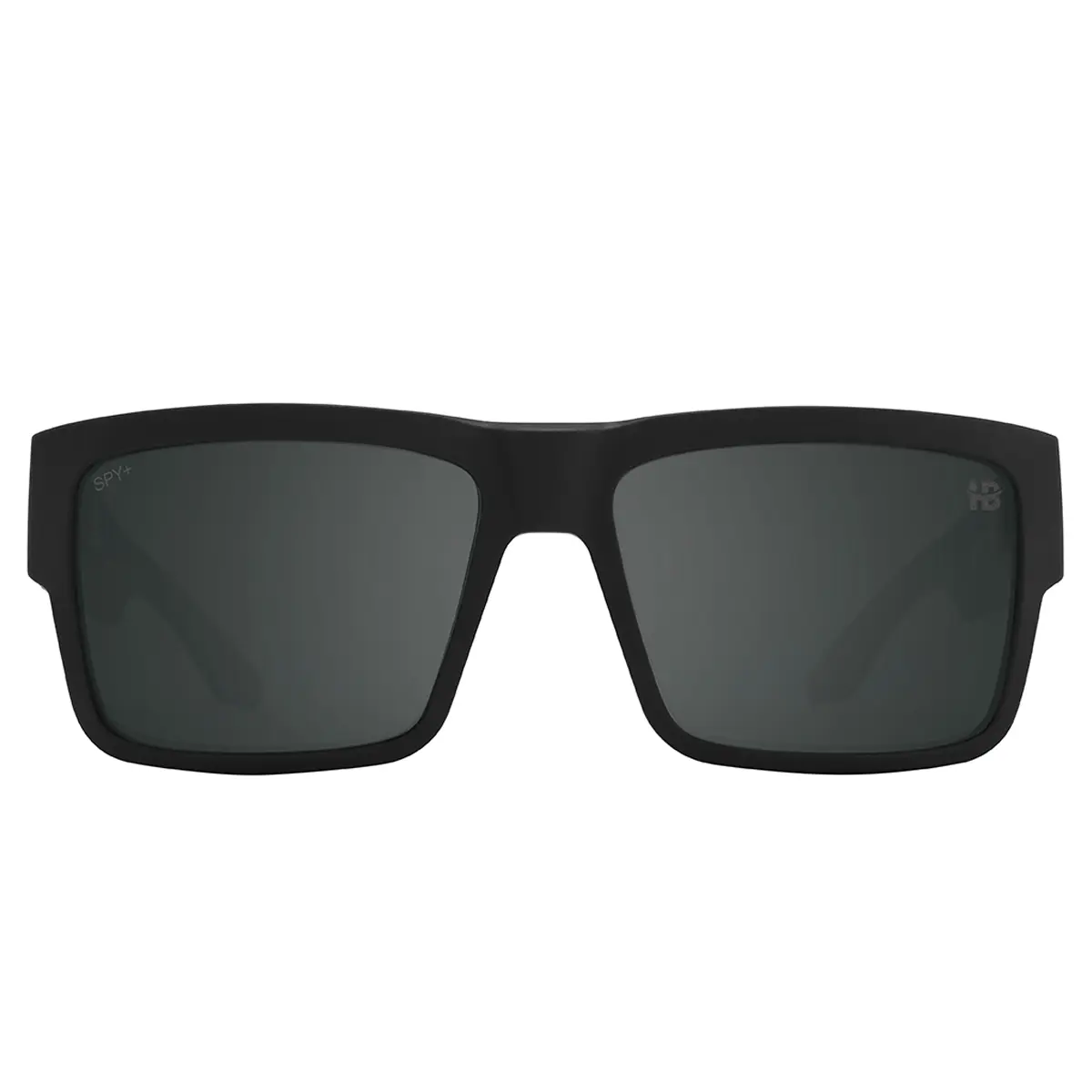 Cyrus Soft Matte Black Sunglasses by Spy Optic - Happy Boost Polar Black Mirror